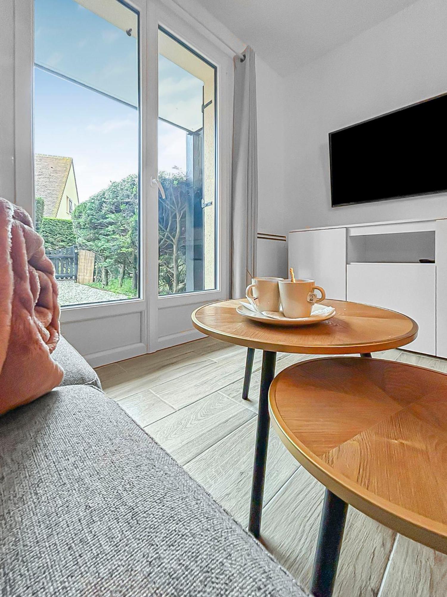 L'Evasion Paisible A Ouistreham Apartment Luaran gambar